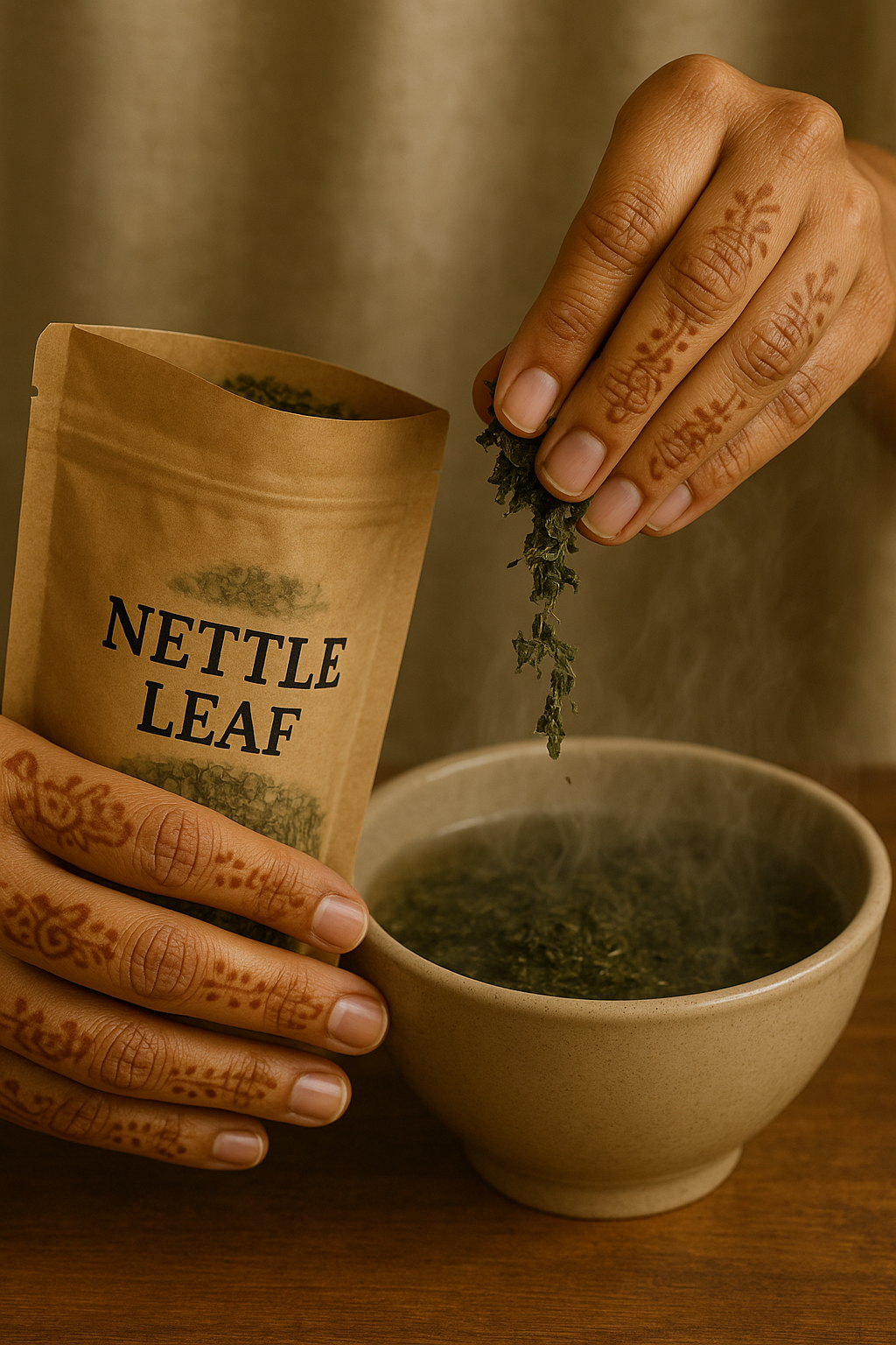 Organic Nettle Leaf | Urtica dioica | Herbal Tea & Tonic | Resealable Bag